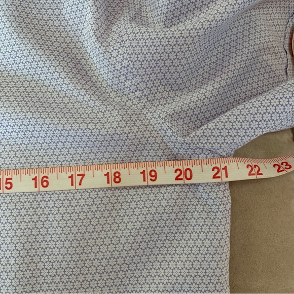 JOSEPH ABBOUD. Short Sleeve Casual Shirt. Cotton Blend. Size M. - Picture 4 of 6